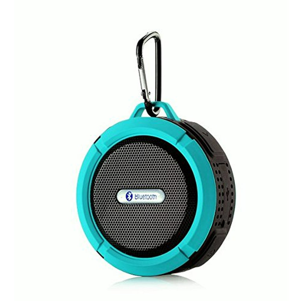 Shopzy Bluetooth speaker shower mini outdoor speaker waterproof, SD