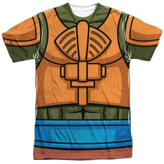 Masters Of The Universe Man At Arms Costume Officially Licensed Sublimation Adult T Shirt