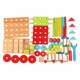 thumbnail image 1 of Bloques de construcción de dibujos animados para niños, inteligencia, rompecabezas de madera, juguetes divertidos, juego Estilo C 68 piezas, 1 of 9