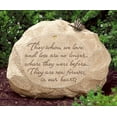 thumbnail image 2 of Grasslands Road Always in Our Hearts Bereavement Stone "They Whom We Love", 2 of 3