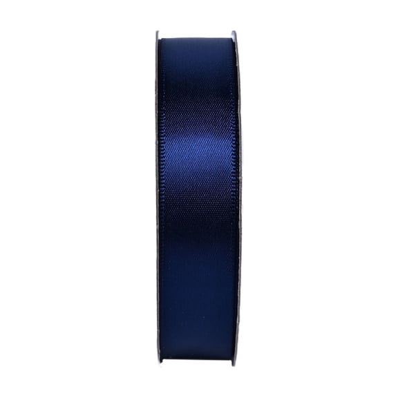 Gwen Studios 5/8" Navy Satin Ribbon, 7 Yards