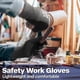 thumbnail image 5 of Guantes de trabajo resistentes a cortes Schwer ProGuard PR3326 negros, 2 pares, 5 of 6
