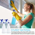 thumbnail image 5 of 12 Pcs 25 oz Plastic Spray Bottles for Cleaning Solutions, Leakproof Adjustable Mist Spray Bottles, Refillable Household Sprayer for Home, Garden Care Cleaning Kitchen Bathroom Yard Use, White Blue, 5 of 8