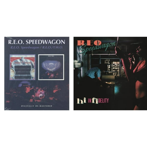 Reo Speedwagon / Reo 2 (Remastered) & Hi Infidelity [CD Bundle]