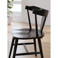 thumbnail image 3 of Signature Design by Ashley Gretlynn Modern Dining Chairs with Wraparound Back, Set of 2, Black, 3 of 9