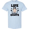 thumbnail image 3 of Inktastic Life is Better with Goats T-Shirt, 3 of 5