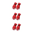 thumbnail image 2 of Naiovety 1 par de guantes para la nieve, cubiertas para los dedos, accesorio de ropa de invierno, guante de esquí con forro flexible, calentador de manos rojo 3piezas Naiovety CBP218649, 2 of 6