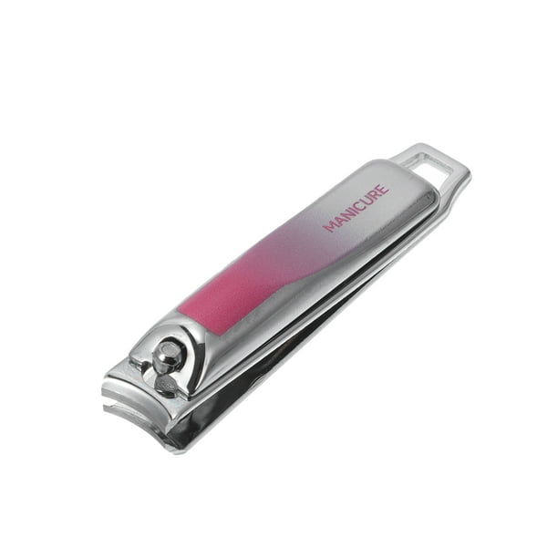 Cortauñas duradero de 1 Pc Unique Bargains, cortauñas para uñas de los pies, rosa degradado