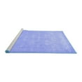 thumbnail image 2 of Ahgly Company Machine Washable Indoor Rectangle Persian Blue Traditional Area Rugs, 5' x 8', 2 of 4