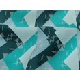 thumbnail image 4 of oneOone Viscose Jersey Fabric Line|Chevron & Triangle Geometric Decor Fabric Printed BTY 60 Inches Wide, 4 of 4
