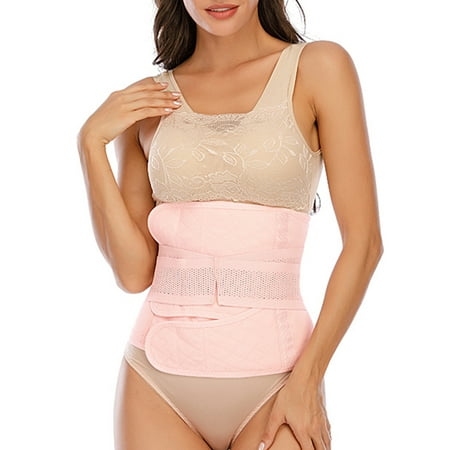 

Postpartum Support Belly Band Waist Trainer Corset Girdle Support Recovery Belly Wrap Body Shaper Waist Trimmer Belt-Postpartum Shapewear
