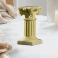 thumbnail image 4 of AMLESO Miniature Roman Pillar Statue Pedestal Stand Holder Greek Column Yellow, 4 of 8