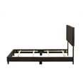 thumbnail image 4 of Simple Relax Faux Leather Twin Bed, Espresso PU, 4 of 4