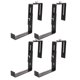 thumbnail image 1 of WORGEOUS 4pcs Plant Pot Holder Planter Box Soporte Flower Planter Estante Accesorio, 1 of 7