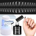 thumbnail image 1 of Set de puntas para uñas de gel con forma de escarabajos, 510 unidades, con lámpara LED UV y pegamento, 1 of 7