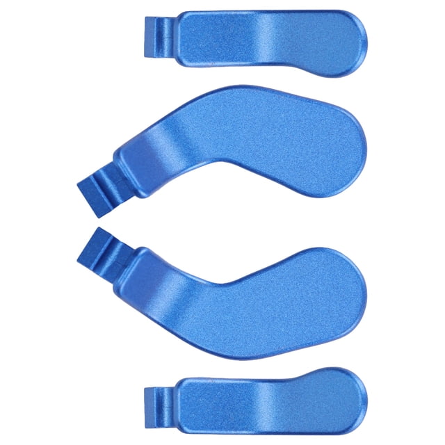 Controller Paddles, Stainless Steel Perfectly Fit Running More Smoothly Accurate Trigger Paddles Blue For One Elite Series 2