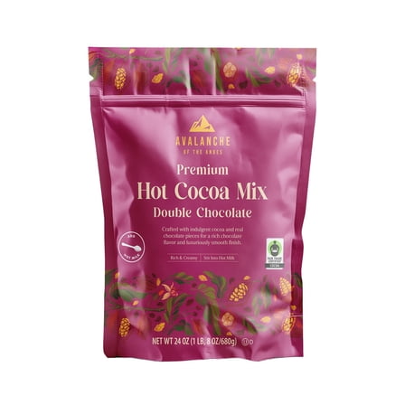 Avalanche Premium Double Chocolate Hot Cocoa Mix, 24 oz.