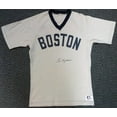 thumbnail image 2 of Boston Red Sox Tex Hughson Autographed Gray Jersey PSA/DNA #W07517, 2 of 5