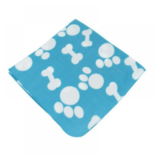 Cute Paw Print Blanket, Soft Dog Blanket Pet Blankets Small Animals