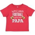 thumbnail image 3 of Inktastic Watching Football with My Papa Boys or Girls Toddler T-Shirt, 3 of 5