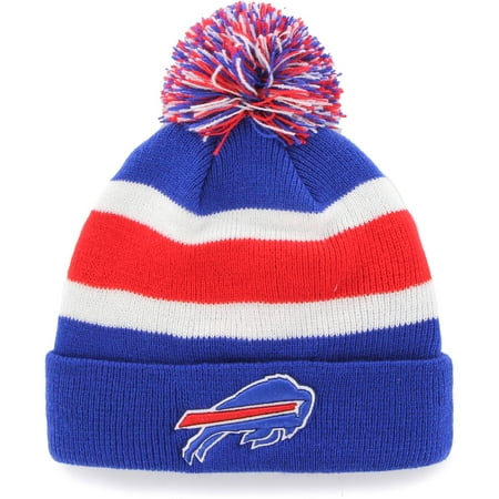 Buffalo Bills Accessories - Fan Favorite - Breakaway Beanie with Pom, Buffalo Bills