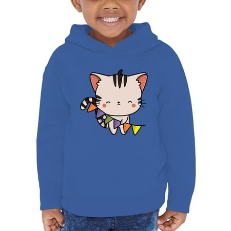 

Cute Kittyboo W Colorful Flags Hoodie Toddler -Image by Shutterstock 4 Toddler