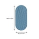 thumbnail image 3 of Xihbxyly Alfombrilla de Baño Larga, Diseño Antideslizante Extralargo, Ventosas Resistentes, Alfombrilla de Masaje para Pies, Material de Pvc, Segura y Duradera, Ideal para Ducha y Bañera, Lavable a M, 3 of 7