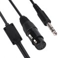 thumbnail image 2 of Dual 5 Pin Pilot Auriculares Plug Xlr A Ga Adaptador Cable De Auriculares Adaptador De Auriculares Portátil Adaptador De Auriculares Ultra Estable Para Aviones Boeing Scienceny EL011770-00, 2 of 4