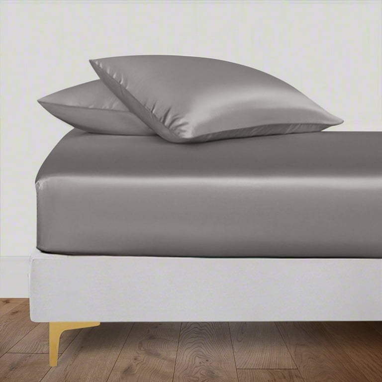 Linenwalas 100% Bamboo Viscose Queen Sheet Set - Ultra Soft, Cooling Bedding With 16" Deep Pockets (Jet Black)