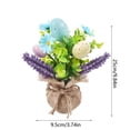 thumbnail image 2 of zhangmingg Fleurs d'Œufs de Pâques pour et Réglages de Cheminée Intérieure, 2 of 7