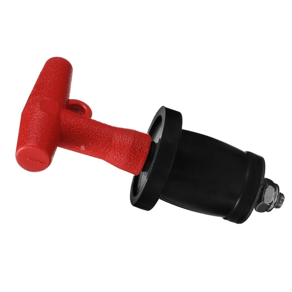 OUNONA Mechanical Seal Cleanout Pipe Plug Expansion Rubber Scupper Plugs Sewer Covers Caps Winterizing Boat Handle Drain Plug For Pipe Sink Pool