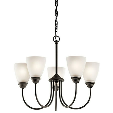 

Farmhouse Five Light Chandelier Olde Bronze Led Bailey Street Home 147-Bel-2896970
