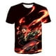 thumbnail image 1 of Camisetas de manga corta de Demon Slayer para niños y niñas, camisetas casuales de dibujos animados, camisetas con estampado 3D para niños, camisetas de moda con cuello redondo 8T Gao Jinjia LED, 1 of 2