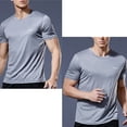 thumbnail image 6 of Funny T Shirts for Men Graphic Tees Vintage Look Mens Shirts Men's Sports Ice Silk Loose Fitting Quick Drying Fitness Half Sleeved Large Top Casual Cool Breathable Fashion Short Sleeved T Shirt, 6 of 7