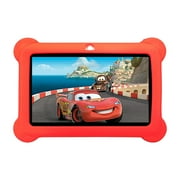 7inch KIDS Zeepad Tablet Quad Core Android 4.4 KitKat Capacitive Touch Screen Dual Camera WIFI Bluetooth Tablet- Red