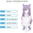 thumbnail image 5 of Peluca de cosplay degradada morada para juego Genshin Impact Lolita Gradient Party Harajuku Hair, 5 of 5