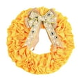 thumbnail image 2 of RKSTN A Hanging Wreath For Front Door Welcome Sign Summer Spring Door Wreath Decoration Outdoor Kitchen Yellow Wreath Floral Home Decor Sunflower Wreath, 2 of 4
