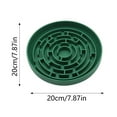thumbnail image 2 of Green Dog Slow Feeder Bowl, Silicone Puzzle Food Maze with Suction 1 Piece, Interactive Anti Choke Dish for Healthy Eating, Non Slip Mat 7.9 Inch, 2 of 4