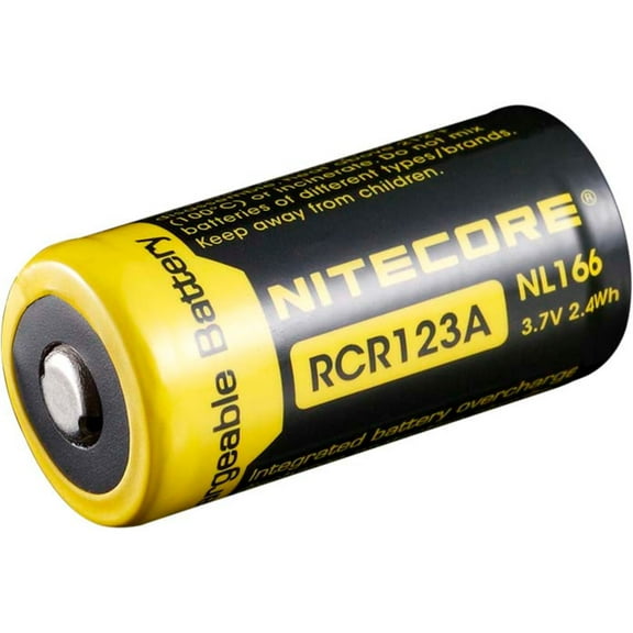 Rechargeable RCR123A Battery