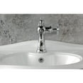 thumbnail image 3 of Kingston Brass KS3541RNK Levante One-Handle 1-Hole Bathroom Faucet with Push Pop-Up Drain in Polished Chrome, 3 of 7