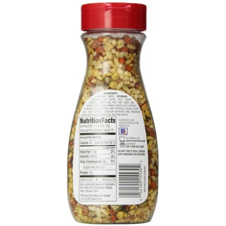 Mccormick, Salad Toppins, Crunchy & Flavorful, 3.75Oz Bottle (Pack Of 3) 
