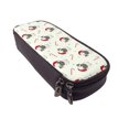 thumbnail image 6 of Lsque Christmas Pug Dog Printed Big Capacity PU Leather Pencil Case Large Pencil Pouch Stationery Pen Bag Pencil Holder for Teen, 6 of 6