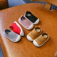 thumbnail image 3 of Zapatos para primeros pasos para bebés de 1 a 4 años, zapatillas para niños pequeños, zapatillas de deporte antideslizantes de lona con suela suave y transpirables, 3 of 5