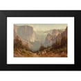 thumbnail image 2 of Thomas Hill 14x11 Black Modern Framed Museum Art Print Titled - Yosemite, 2 of 5