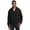 Black, variant on Sport-Tek Men's Stylish Drawcord Hooded Raglan Jacket