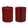 thumbnail image 2 of Naloa Maroon Car Trash Can Garbage Car Accessories Trash Can Car Waste Bin for for Driver and Passenger Any Vehicle, 2 of 7