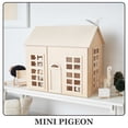 thumbnail image 3 of Miangastore 12 Pcs Jouets de Simulation de Pigeon Ornements de Maison de Poupée Mini Décor Modèles de Pigeon Miniatures, 3 of 8