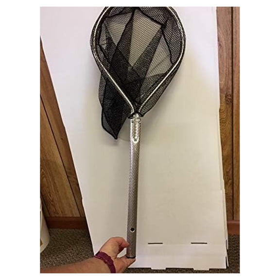 Small Animal Catching Net - Quail, Frog, & Small Critter Net with 15" Handle - 10"x13" Heavy Duty Netting for Safe Capture