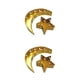 thumbnail image 1 of Placa de servicio Naiovety de hierro forma de luna decorativa, 1 of 6