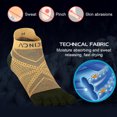 thumbnail image 4 of Coolmax Short Tube Five-Toe Socks Breathable and Moisture-Wicking Sports Socks Running Socks Toe Separators, 4 of 6
